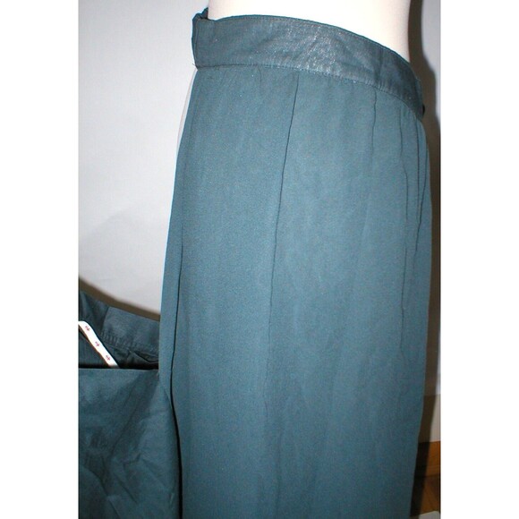 NWT Womens New Designer Isabela Capeto Handmade Skirt 31 X 24 Green Sequins Silk - Picture 7 of 12